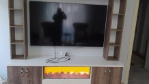 Şömineli Tv Ünitesi Ankara
