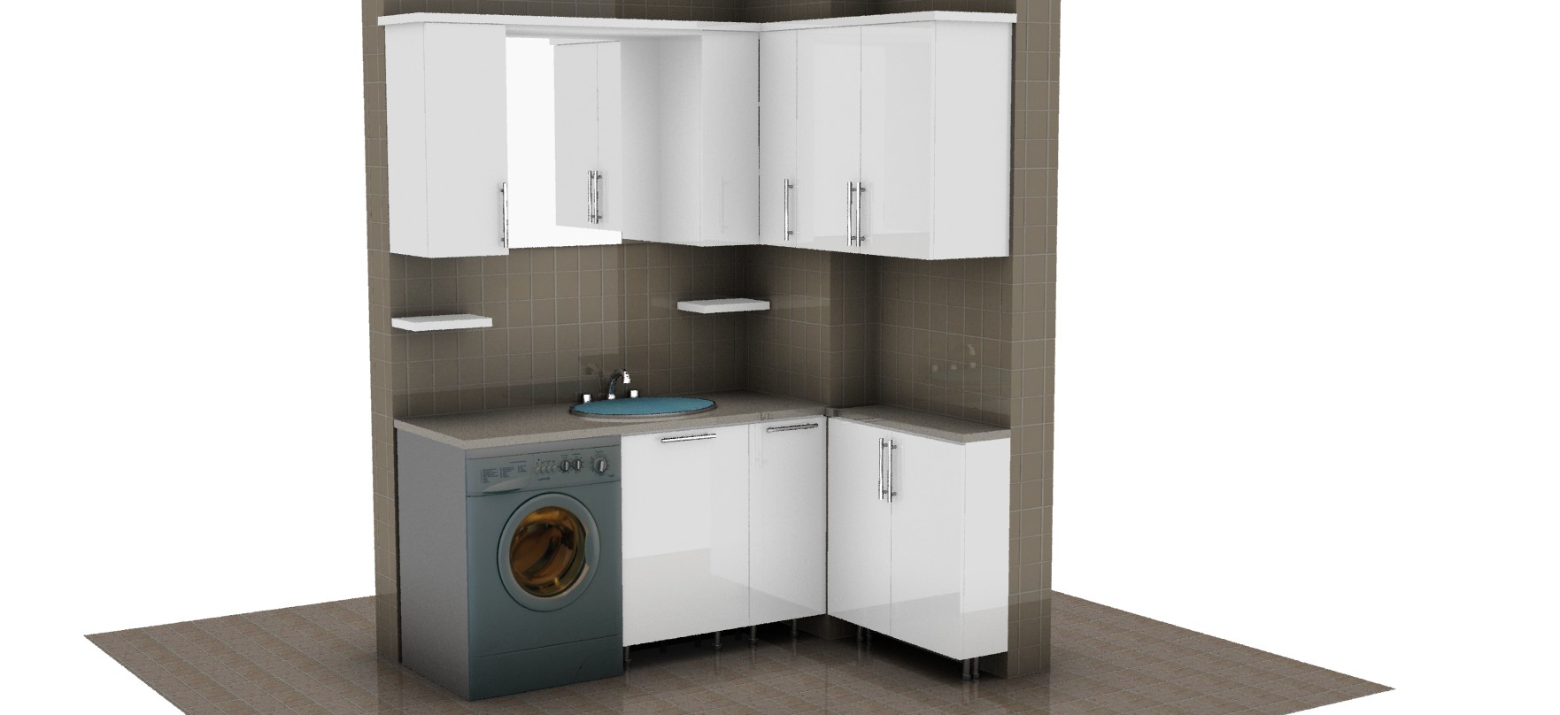 Ankara 3 Boyutlu Banyo Dolabı Çalışmamız